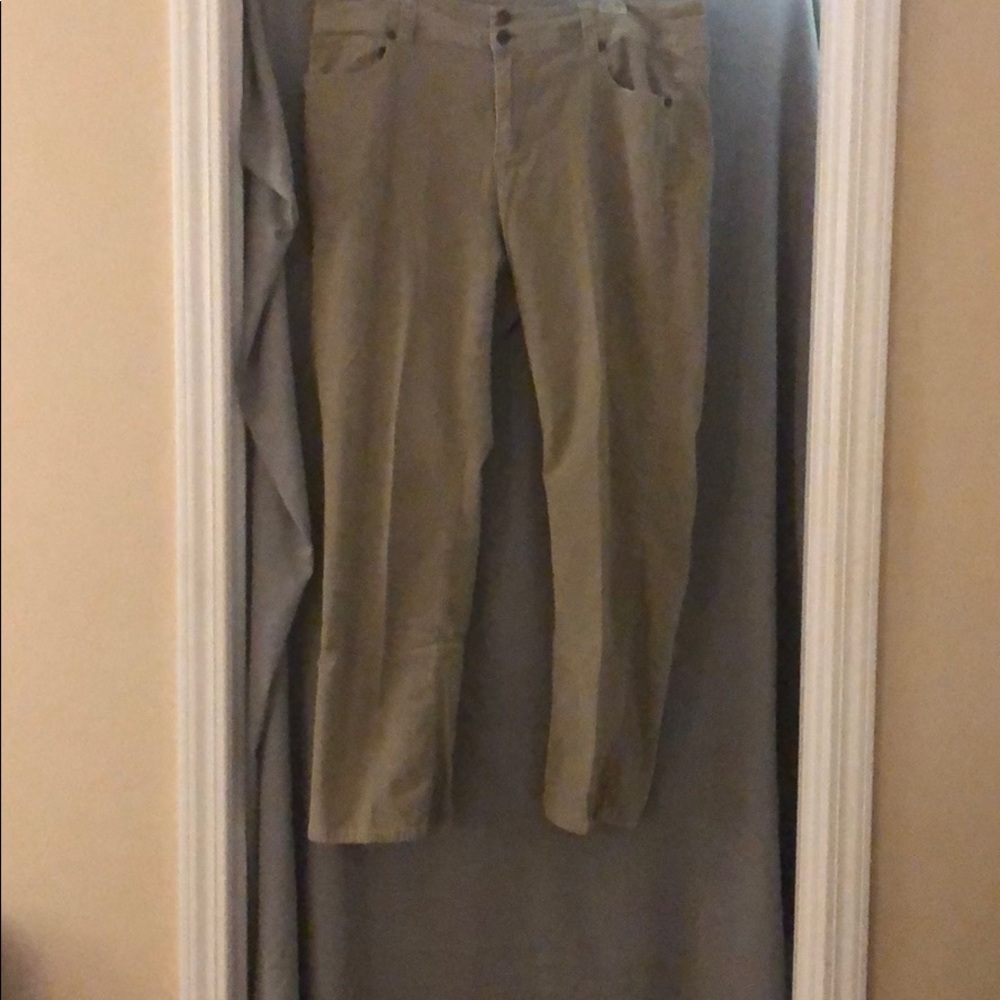 Tan corduroy pants
